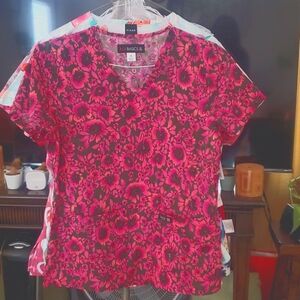Printed Small Tops 2 pockets